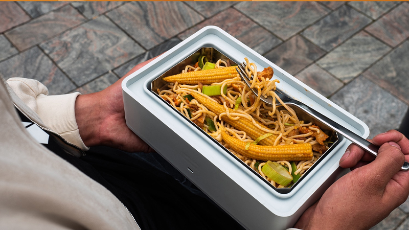 Heatbox: lunch box autoriscaldante per pasti caldi sempre e ovunque