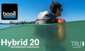Booē Hybrid 20: водонепроницаемый рюкзак с водонепроницаемыми молниями TOP Zip ™