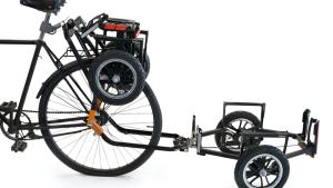 Trenux: складной велосипедный прицеп, который можно брать с собой куда угодно