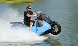 Гиббс Биски: гидроцикл на мотоцикле, на котором можно кататься по суше и воде
