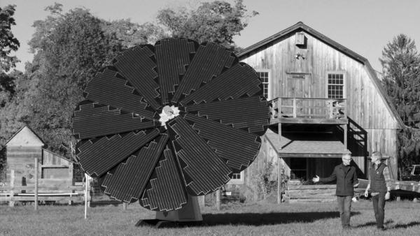 Smartflower - Зеленая, солнечная энергия без проблем с установкой панелей на крышу