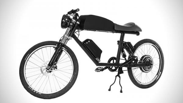 Titan by Tempus Electric Bikes look like a vintage motorcycle