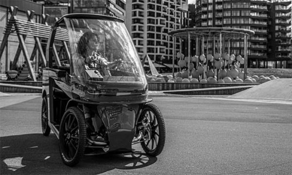 CityQ car-eBike сочетает в себе комфорт автомобиля и преимущества велосипеда