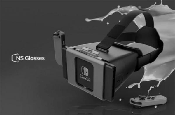 NS Glasses: первая 3D-гарнитура для Nintendo Switch