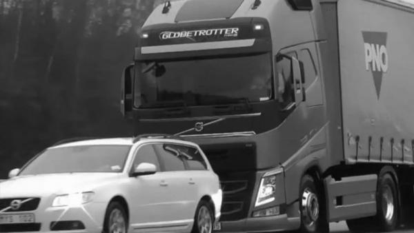 New Volvo braking system can stop a semi on a dime