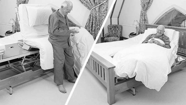 घूर्णन बिस्तर, एक आधुनिक समाधान सीमित गतिशीलता है